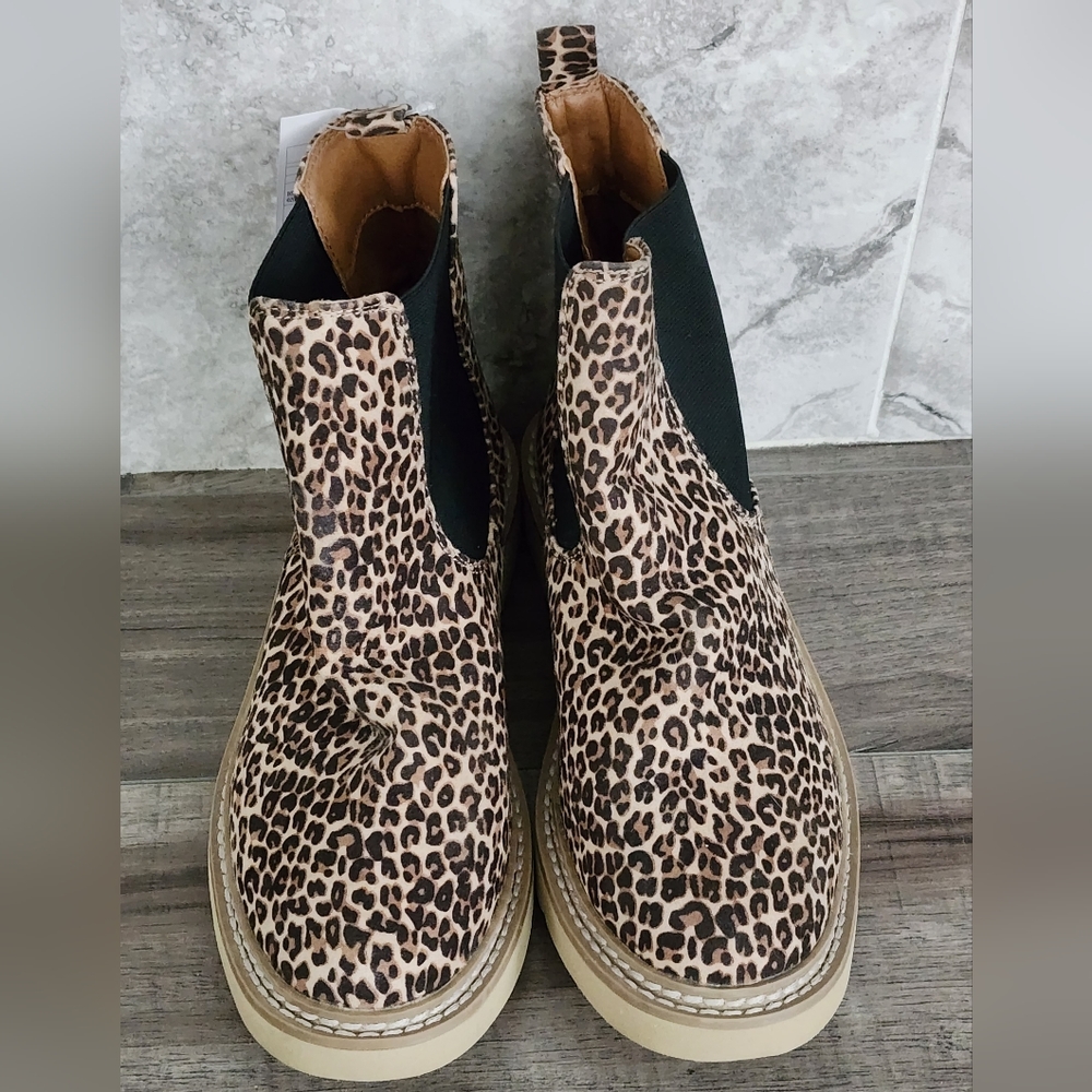 Women's Animal Print Booties